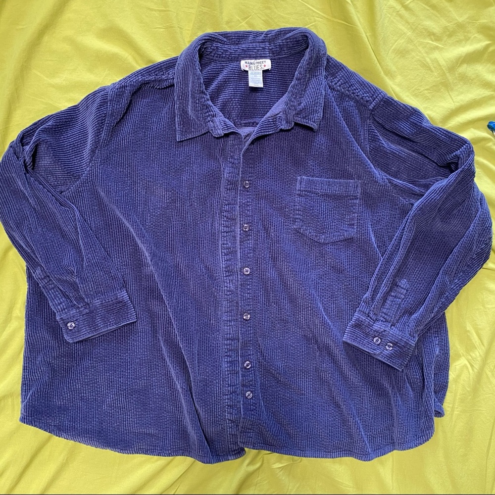 Corduroy light jacket